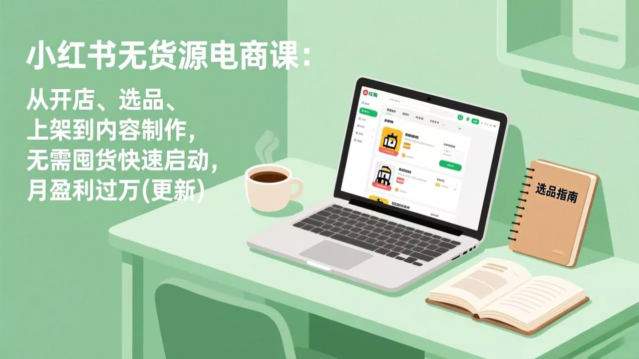 小红书无货源电商课(更新 - 付费阅读