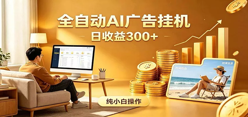 AI风口项目，全程解放双手，后台自动运行赚取收益，每天稳定收益300+ - 付费阅读