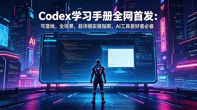 Codex学习手册全网首发：可落地，全场景，超详细实操指南，AI工具爱好者必备 - 付费阅读