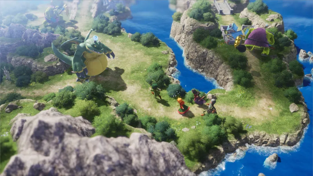 【港版】勇者斗恶龙7重制版 .Dragon Quest VII Reimagined 中文