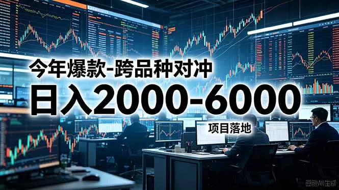 今年爆款-跨品种对冲日入2000-6000，项目落地！ - 付费阅读