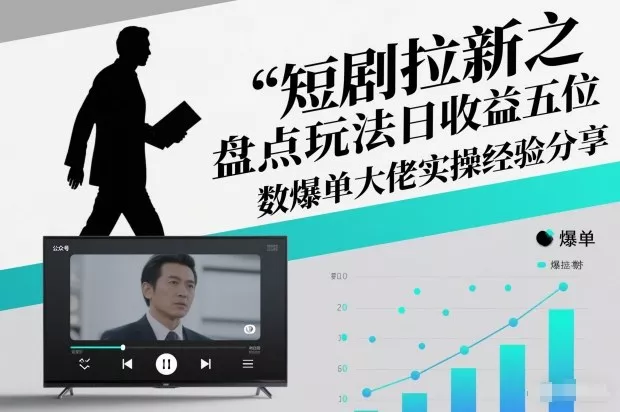短剧拉新之盘点玩法日收益五位数爆单大佬实操经验分享 - 付费阅读