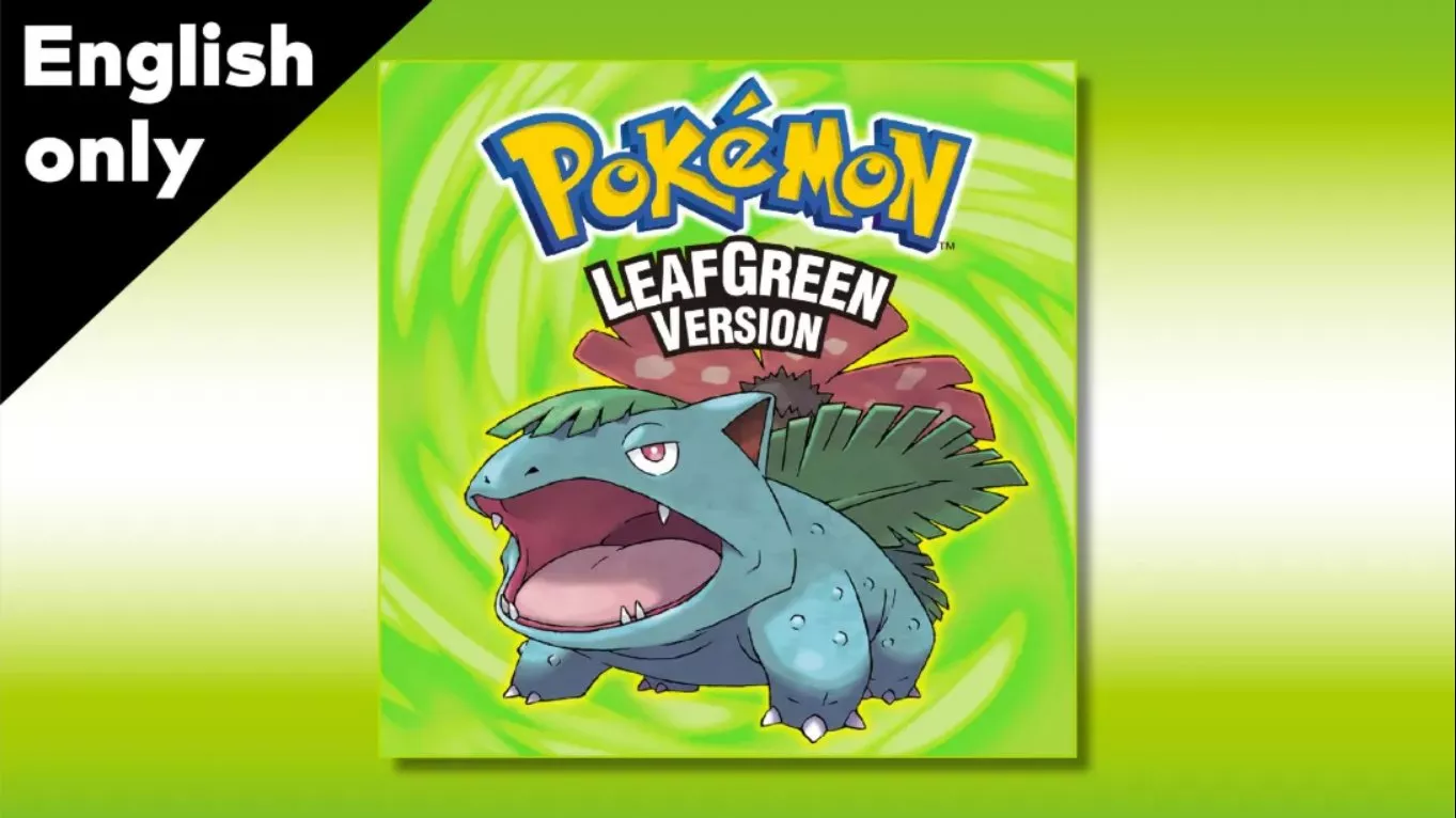 【美版】宝可梦叶绿 .Pokemon LeafGreen 中文汉化 - 付费阅读