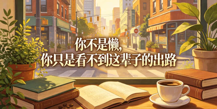 付费文章：你不是懒，你只是看不到这辈子的出路 - 付费阅读