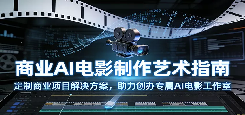 商业AI电影制作艺术指南：定制商业项目解决方案，助力创办专属AI电影工作室 - 付费阅读