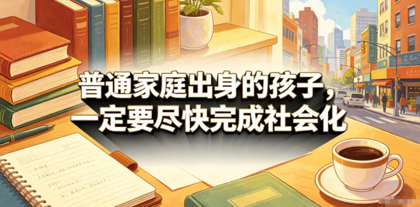 付费文章：普通家庭出身的孩子，一定要尽快完成社会化 - 付费阅读