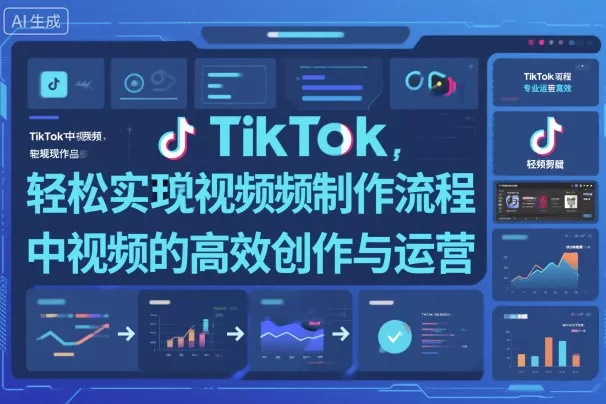 TikTok中视频制做流程，轻松实现Tk中视频的高效创作与运营 - 付费阅读