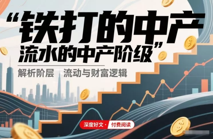 付费文章：铁打的中产，流水的中产阶级 - 付费阅读