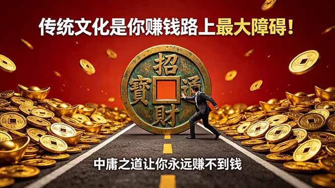 付费文章：传统文化是你赚钱路上最大障碍！中庸之道让你永远赚不到钱 - 付费阅读
