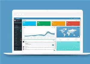响应式简洁Bootstrap3后台源码模板下载 - 付费阅读