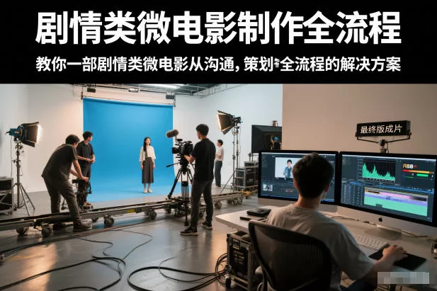 剧情类微电影制作全流程，教你一部剧情类微电影从沟通，策划到拍摄制作全流程的解决方案 - 付费阅读