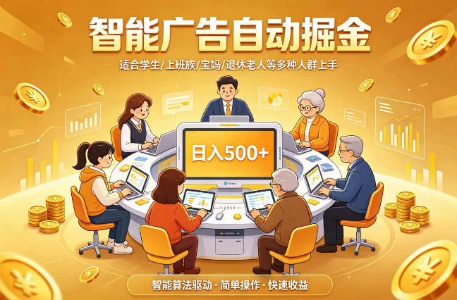 2026年最好做的项目：自动掘金项目，小白轻易上手，单日轻松收入500+【揭秘】 - 付费阅读