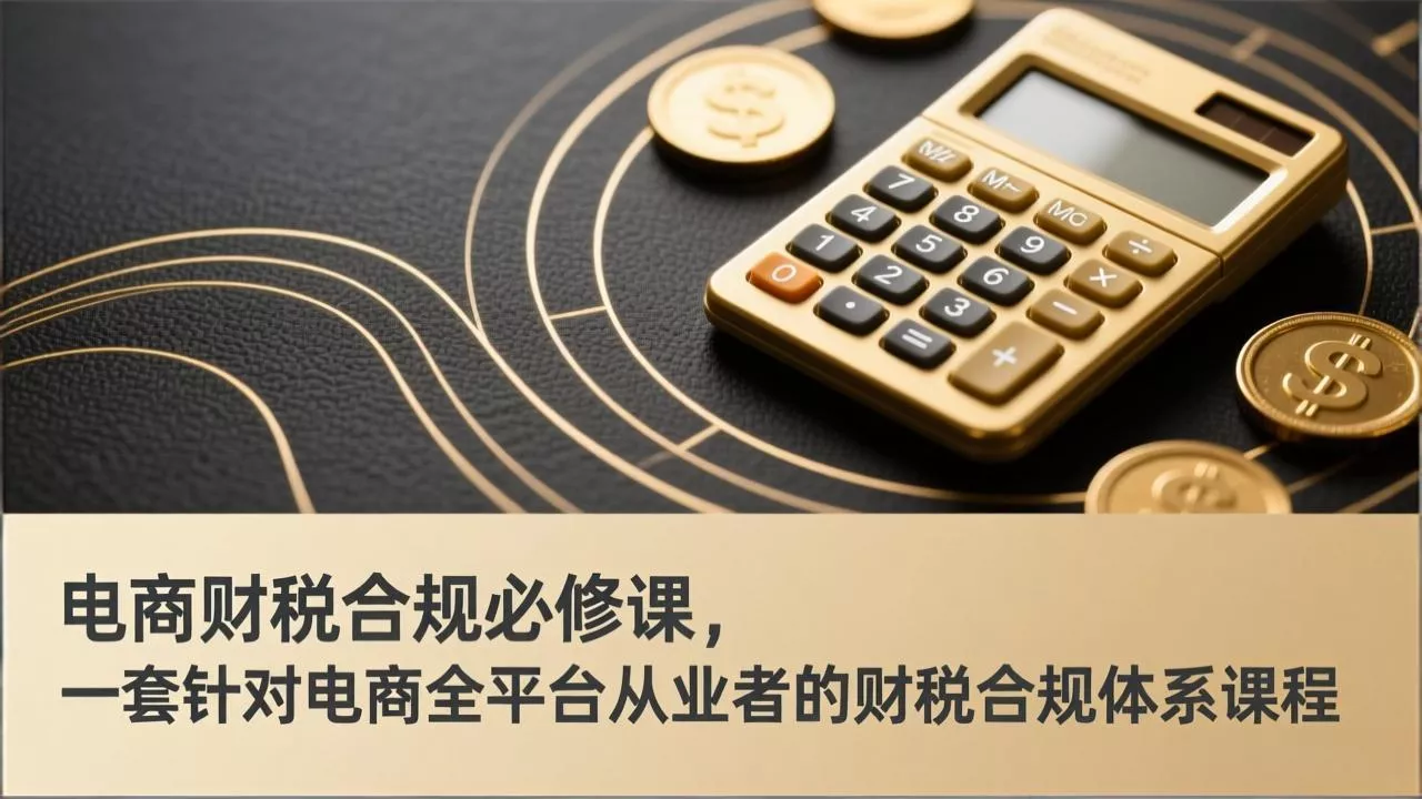 电商财税合规必修课，是一套针对电商全平台从业者的财税合规体系课程 - 付费阅读