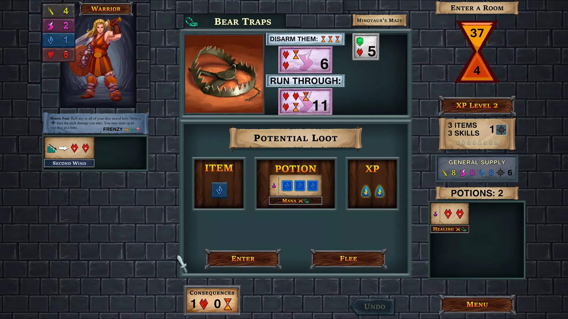 《单层地牢 One Deck Dungeon》Switch英文版NSP下载 - 付费阅读