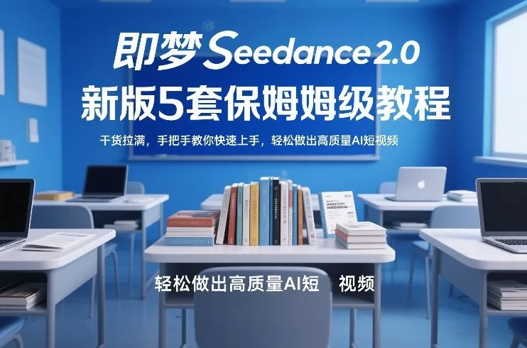 即梦Seedance2.0新版5套保姆级教程，干货拉满，手把手教你快速上手，轻松做出高质量AI短视频 - 付费阅读