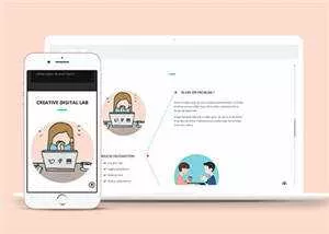 宽屏橙色产品展示企业源码模板下载 - 付费阅读