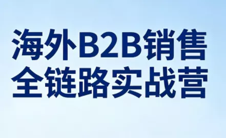 雨哥·海外B2B销售全链路实战营 - 付费阅读