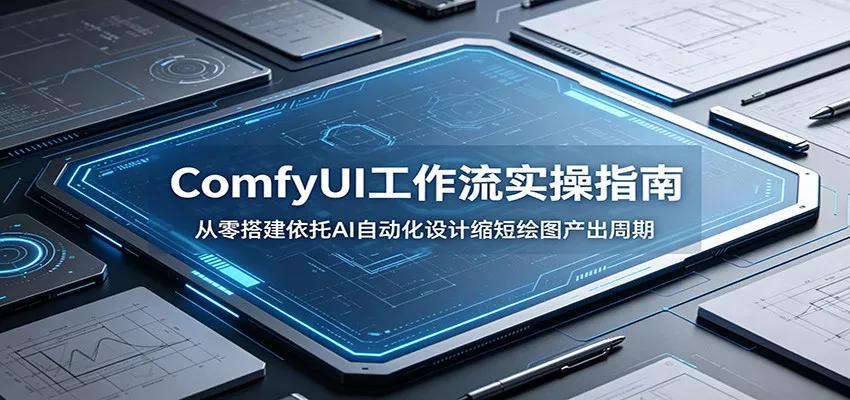 ComfyUI 工作流实操指南：从零搭建依托AI自动化设计缩短绘图产出周期 - 付费阅读