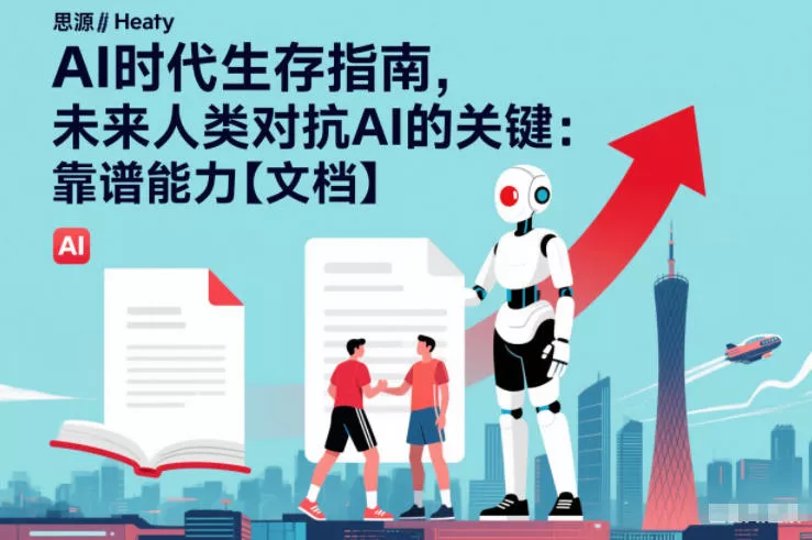 AI时代生存指南，未来人类对抗AI的关键：靠谱能力【文档】 - 付费阅读