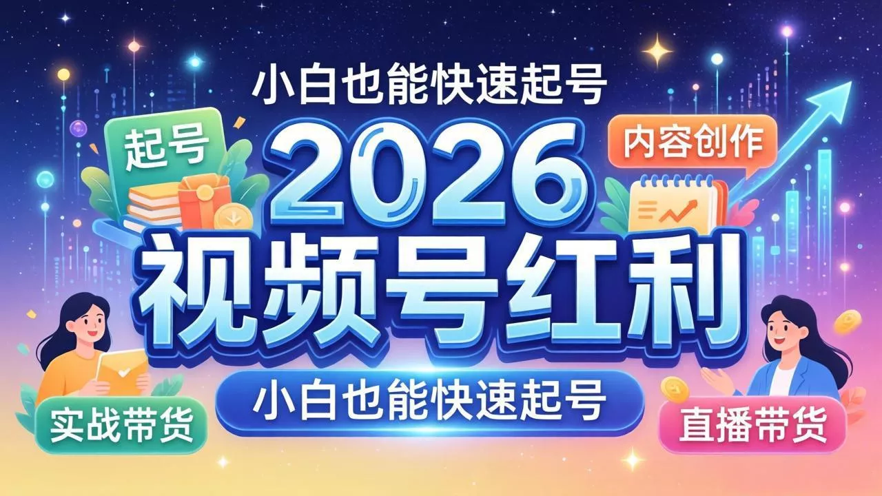 2026视频号红利实战营，大佬亲授起号、内容、直播、IP、投流、私域、矩阵全套落地打法 - 付费阅读
