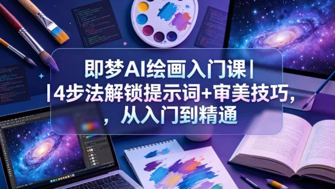 即梦AI绘画入门课｜4步法解锁提示词+审美技巧，从入门到精通 - 付费阅读