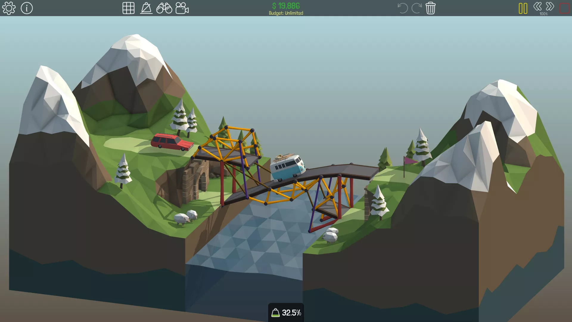 《桥梁建筑师 Poly Bridge》Switch中文版NSP下载 – 含1.1.0补丁 - 付费阅读