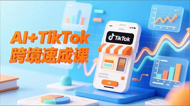 AI+TikTok跨境速成课，智能翻译、店铺定位、流程拆解，7天高效上线运营 - 付费阅读