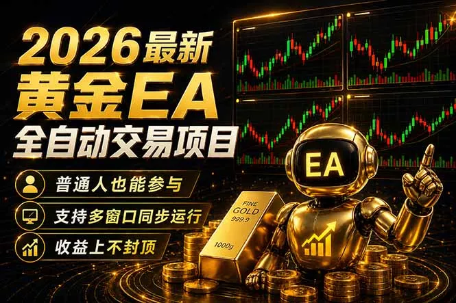 最新黄金EA量化赛道，全程自动执行，多窗口操作直接放大结果 - 付费阅读