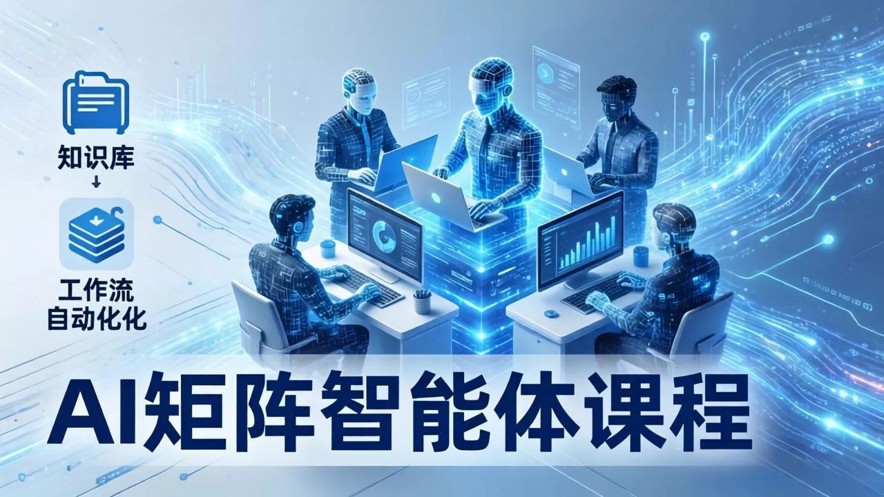 AI矩阵智能体实战：100个数字员工批量生产内容，文本知识库+工作流自动化全搞定 - 付费阅读
