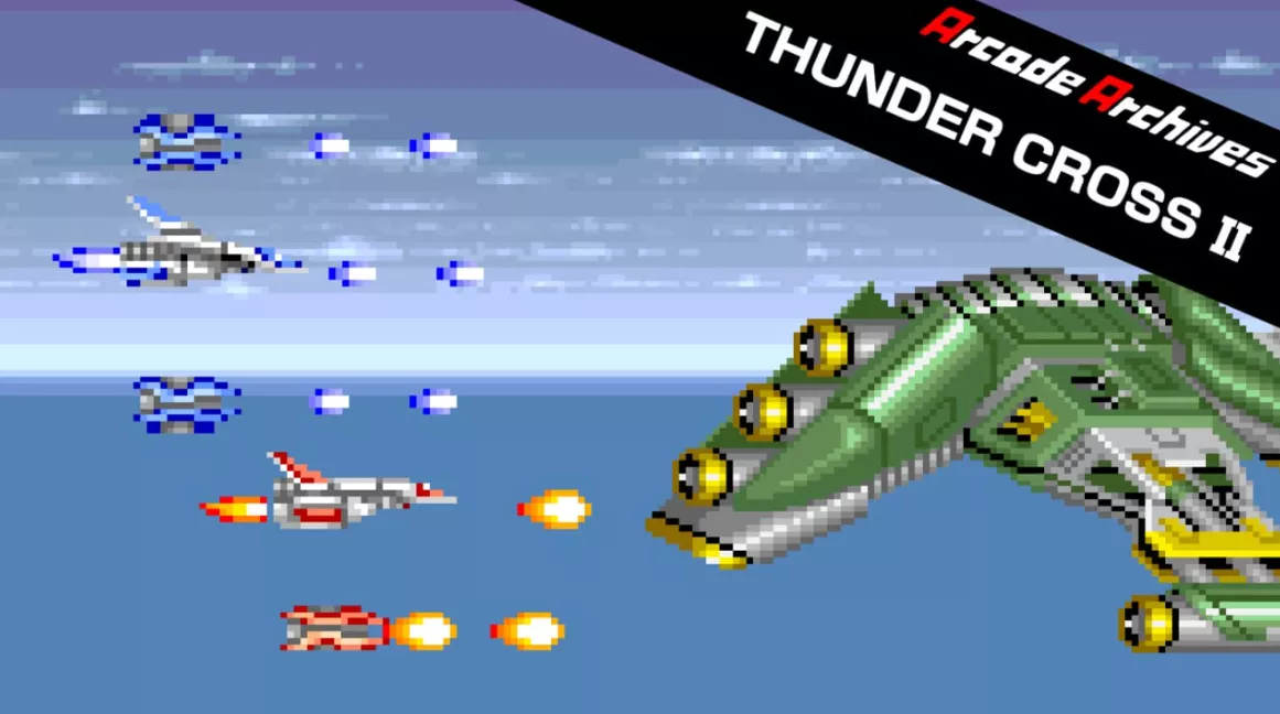 《街机档案馆：雷霆战机2 Arcade Archives THUNDER CROSS II》Switch英文版NSP下载 - 付费阅读