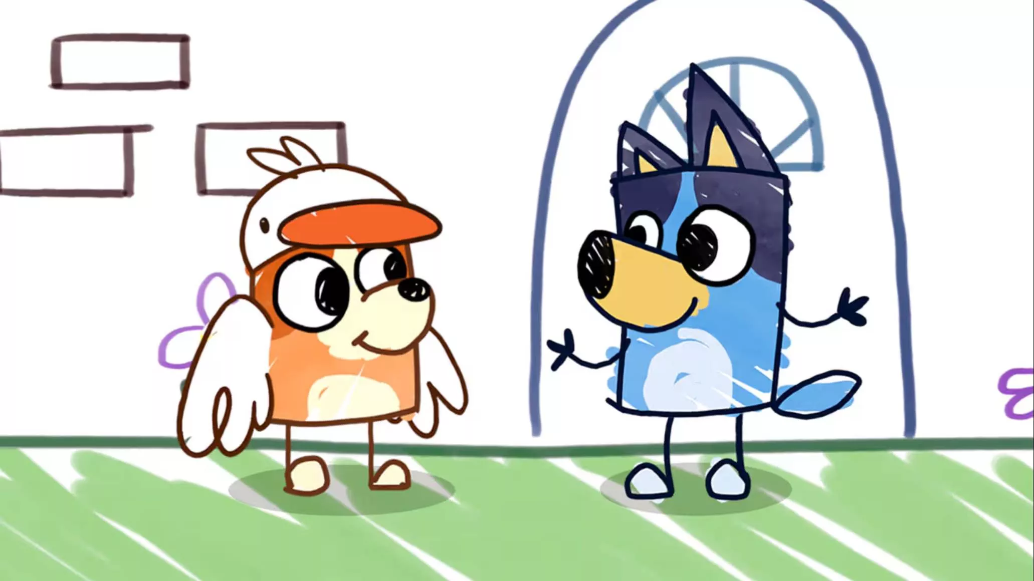布鲁伊寻找金笔 .Bluey’s Quest For The Gold Pen 中文