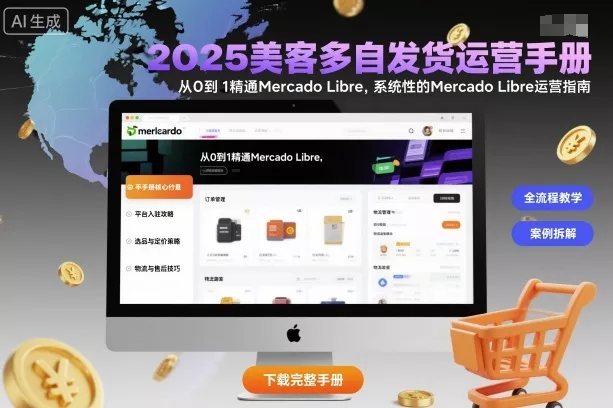 2025美客多自发货运营手册：从0到1精通Mercado Libre，系统性的Mercado Libre运营指南 - 付费阅读