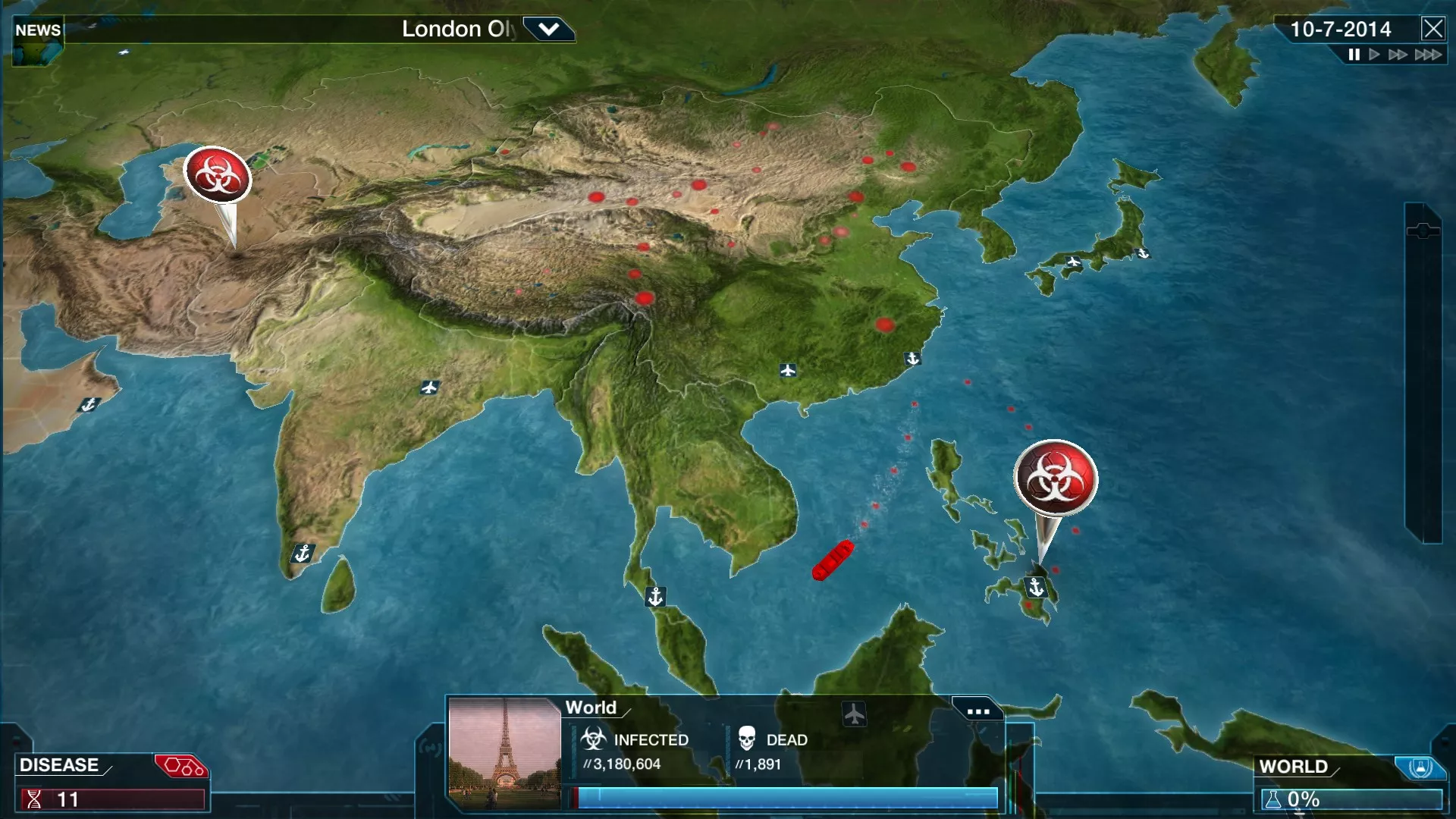 PC游戏《瘟疫公司：物竞天择/瘟疫公司：进化/Plague Inc: Evolved》中文+Build.21244809下载 - 付费阅读