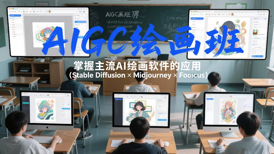 AIGC绘画班，掌握主流Ai绘画软件的应用(Stable Diffusion x Midjourney x Fooocus) - 付费阅读