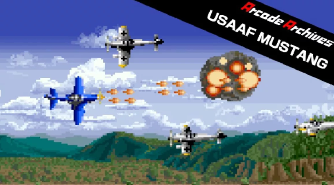 《街机：野马战机 Arcade Archives USAAF MUSTANG》Switch英文版NSP下载 - 付费阅读