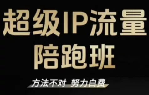 阿昱老师·超级IP流量陪跑班 - 付费阅读