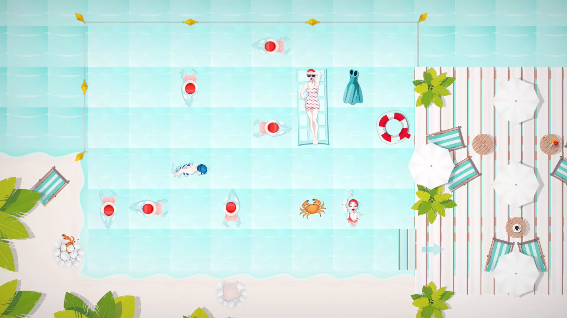 《泳池逃生 Swim Out》Switch中文版NSP下载 – 含1.4.1补丁 - 付费阅读