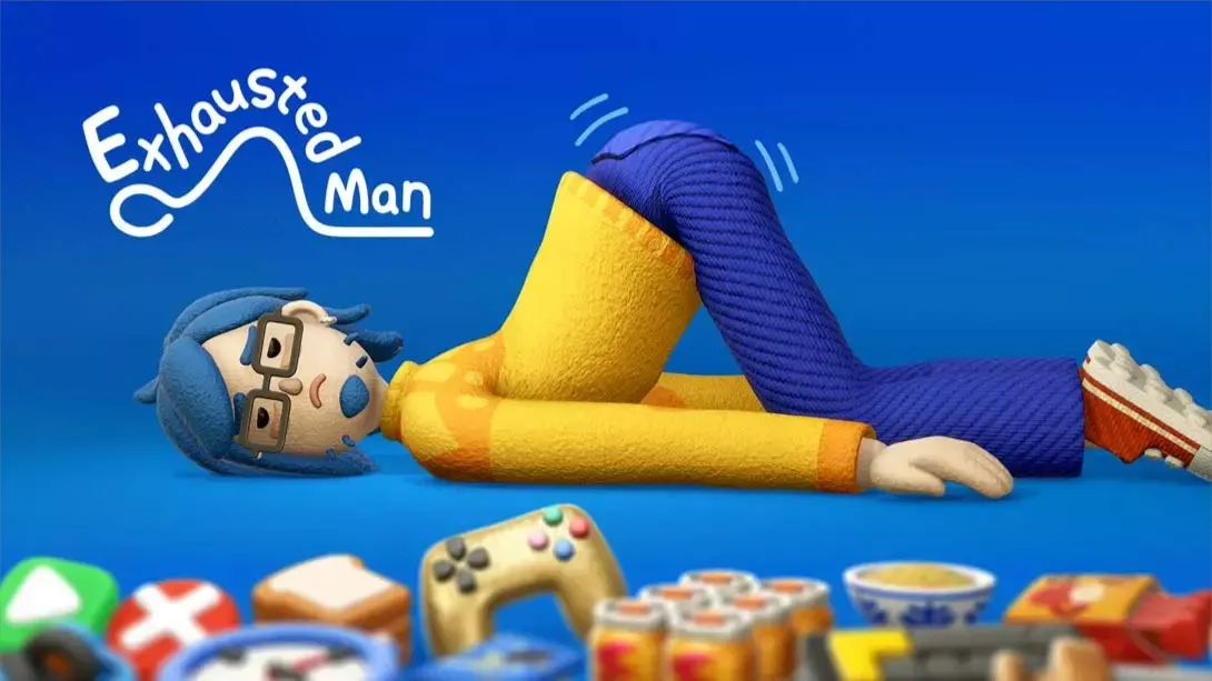 【美版】累趴侠 .Exhausted Man 中文