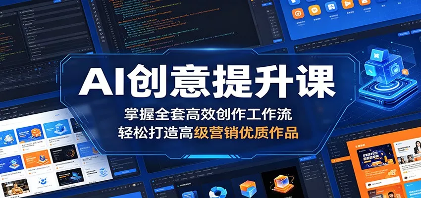 AI创意提升课：掌握全套高效创作工作流，轻松打造高级营销优质作品 - 付费阅读