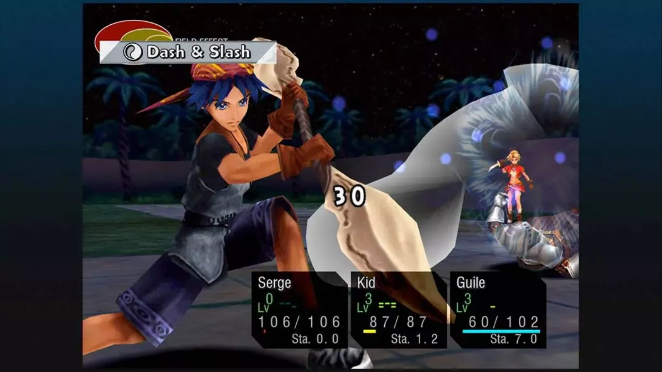【美版】穿越时空：次元之旅 激进梦想家版 .CHRONO CROSS: THE RADICAL DREAMERS EDITION 中文汉化