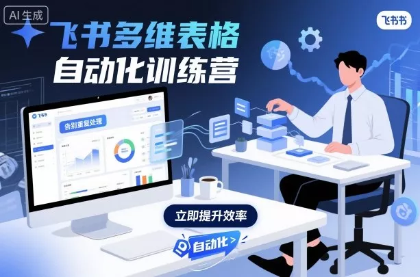 飞书多维表格自动化训练营，手把手教你告别重复处理，用多维表格开启高效办公新模式 - 付费阅读