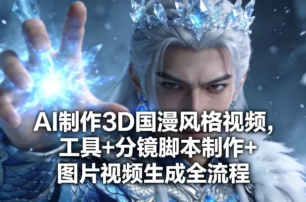 AI制作3D国漫风格视频，工具+分镜脚本制作+图片视频生成全流程 - 付费阅读
