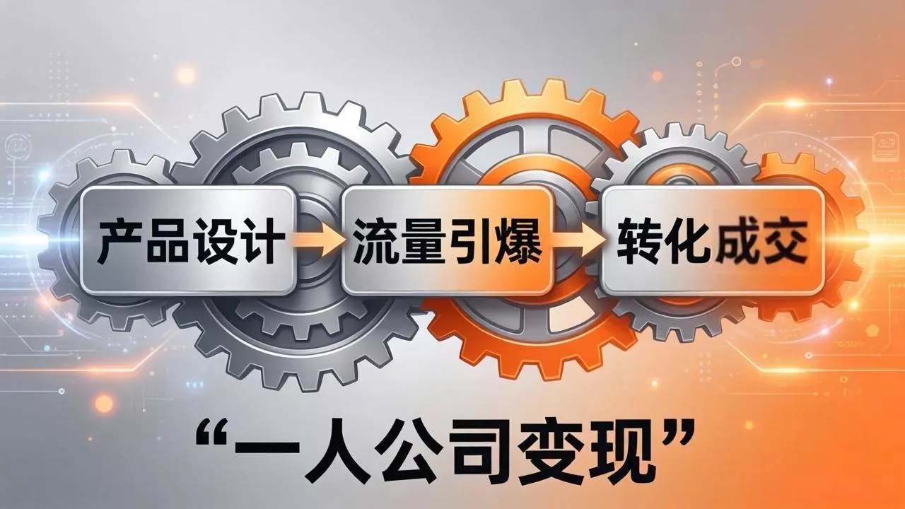 一人公司变现全攻略：产品设计+流量引爆+转化成交，打造不受年龄限制的长期事业 - 付费阅读