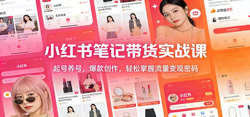 小红书笔记带货实战课：起号养号，爆款创作，轻松掌握流量变现密码 - 付费阅读