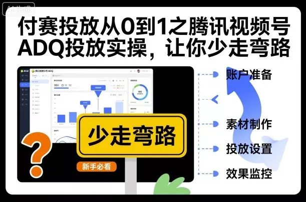 付赛投放从0到1之腾讯视频号ADQ投放实操，让你少走弯路 - 付费阅读