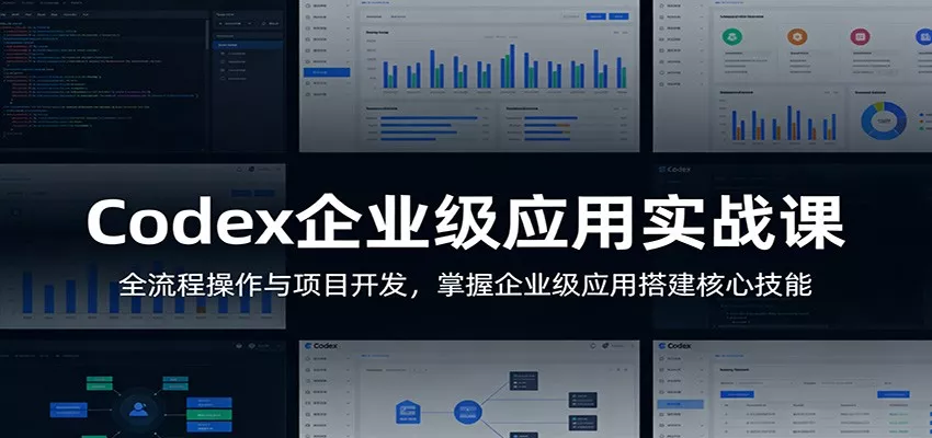 Codex企业级应用实战课：全流程操作与项目开发，掌握企业级应用搭建核心技能 - 付费阅读