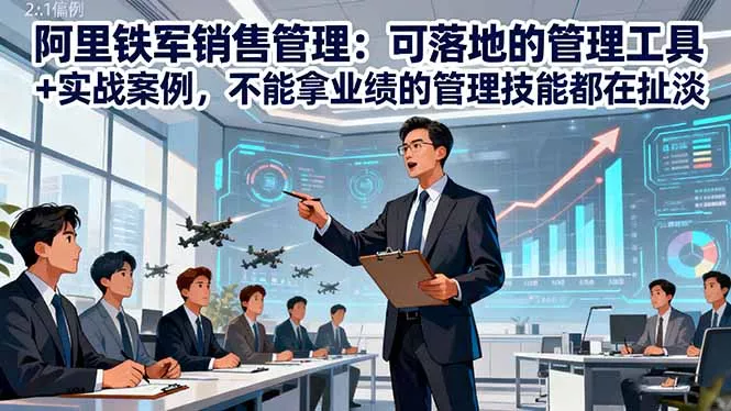 阿里铁军销售管理：可落地的管理工具+实战案例，不能拿业绩的管理都在扯淡 - 付费阅读