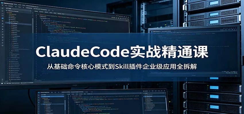 ClaudeCode实战精通课：从基础命令核心模式到Skill插件企业级应用全拆解 - 付费阅读