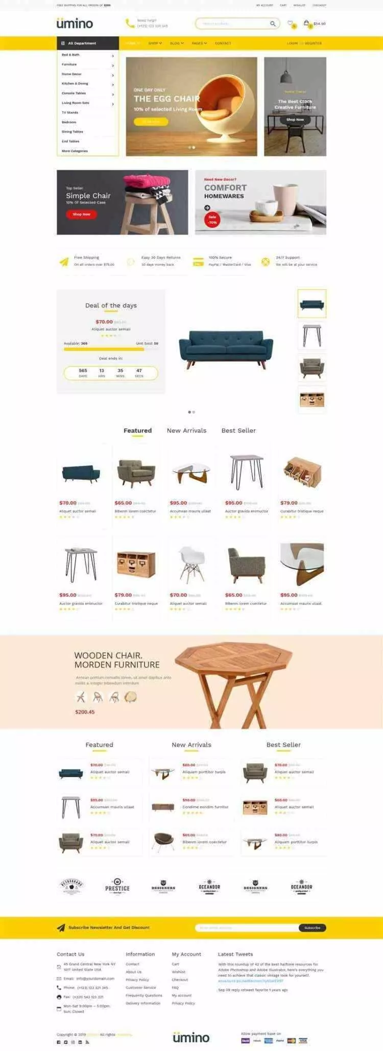 Bootstrap4响应式室内家具家居用品电商销售商城 - 付费阅读