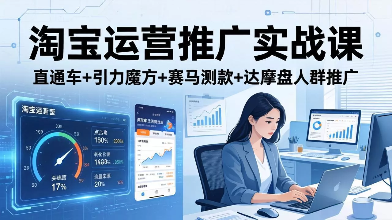 淘宝运营推广实战课(更新26年3月 - 付费阅读